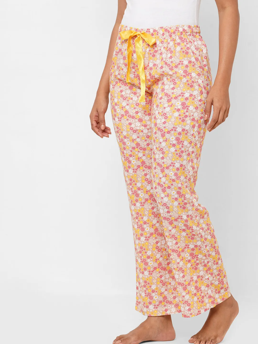 Women Cottonworld Loungewear^Women's Viscose Regular Fit Pajama