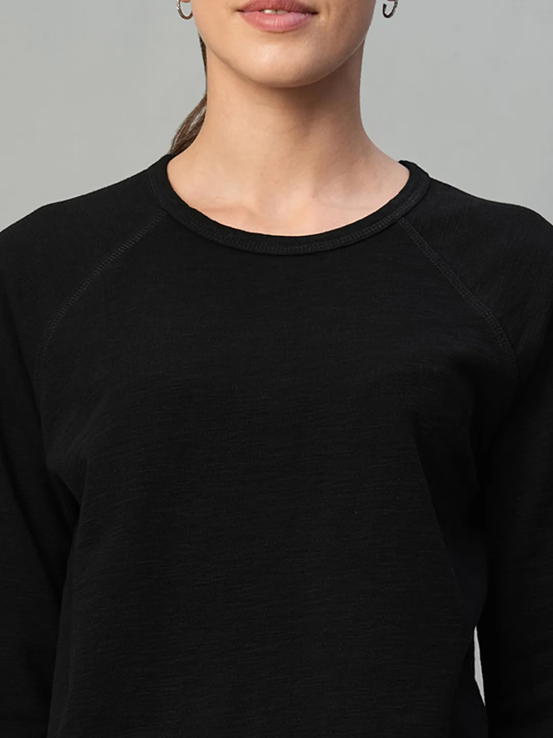 Women Cottonworld Round Neck | Regular Fit^Women's 100% Cotton Regular Fit Tshirt