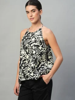 Women Cottonworld Tops & Shirts | Tops & Shirts^Women's 100% Linen Regular Fit Blouse