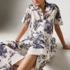 Women Cottonworld Tops & Shirts | Tops & Shirts^Women's Cotton Linen Boxy Fit Blouse