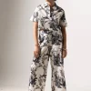Women Cottonworld Culottes | Womens Co-Ord Sets^Women's Cotton Linen Regular Fit Culotte