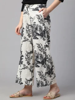 Women Cottonworld Culottes | Womens Co-Ord Sets^Women's Cotton Linen Regular Fit Culotte