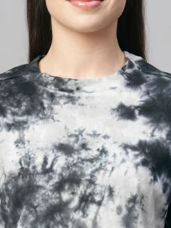 Women Cottonworld Round Neck | Womens Co-Ord Sets^Women's Cotton Loose Fit TShirt