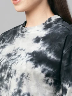 Women Cottonworld Round Neck | Womens Co-Ord Sets^Women's Cotton Loose Fit TShirt