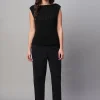 Women Cottonworld Trousers^Women's Cotton Lycra Regular Fit Pant