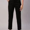 Women Cottonworld Trousers^Women's Cotton Lycra Slim Fit Pant