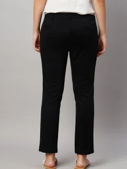 Women Cottonworld Trousers^Women's Cotton Lycra Regular Fit Pant