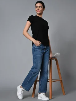 Women Cottonworld Round Neck | Regular Fit^Women's Cotton Regular Fit Tshirt