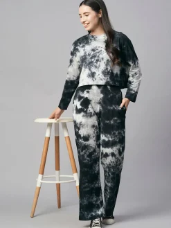 Women Cottonworld Trousers | Womens Co-Ord Sets^Women's Cotton Regular Fit Knit Pant