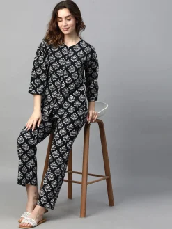 Women Cottonworld Loungewear^Women's Cotton Regular Fit Pyjama