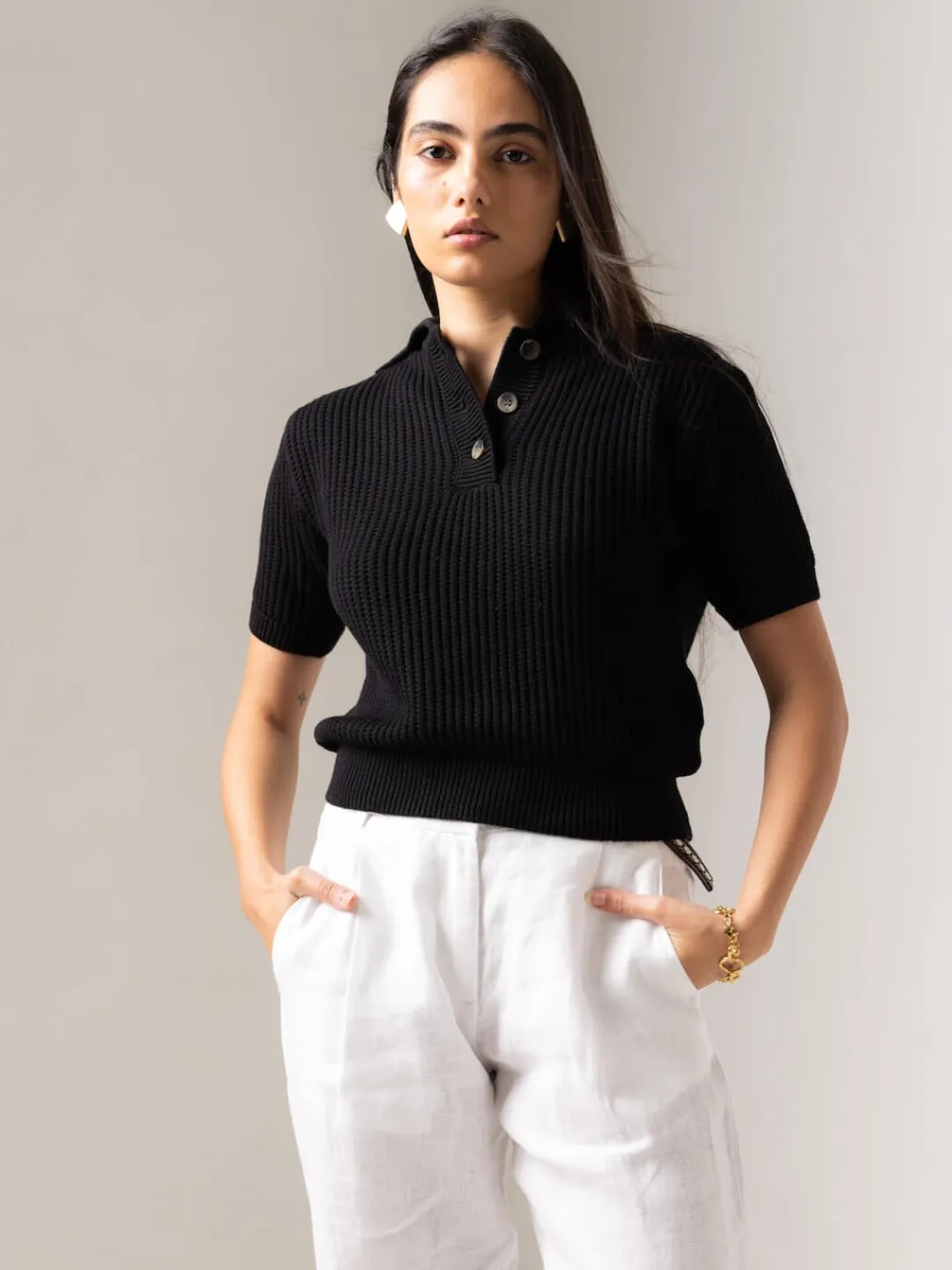 Women Cottonworld Regular Fit^Women's Cotton Regular Fit Tshirt
