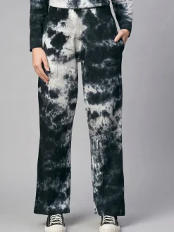 Women Cottonworld Trousers | Womens Co-Ord Sets^Women's Cotton Regular Fit Knit Pant