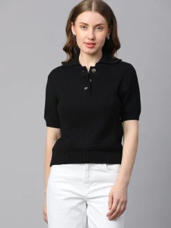 Women Cottonworld Regular Fit^Women's Cotton Regular Fit Tshirt