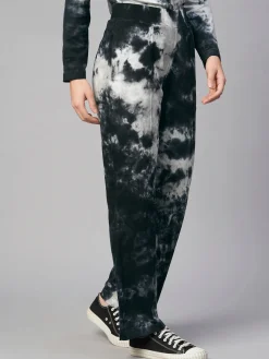 Women Cottonworld Trousers | Womens Co-Ord Sets^Women's Cotton Regular Fit Knit Pant