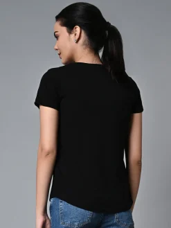 Women Cottonworld Round Neck | Regular Fit^Women's Cotton Regular Fit Tshirt