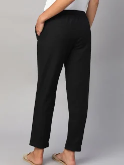 Women Cottonworld Pants | Pants^Women's Linen Cotton Regular Fit Pant