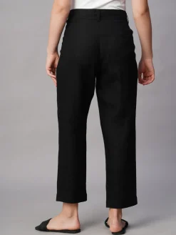 Women Cottonworld Pants | Pants^Women's Linen Regular Fit Pant
