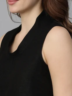 Women Cottonworld Tops & Shirts | Tops & Shirts^Women's Linen Regular Fit Blouse