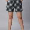 Women Cottonworld Shorts | Shorts^Women's Linen Viscose Regular Fit Shorts