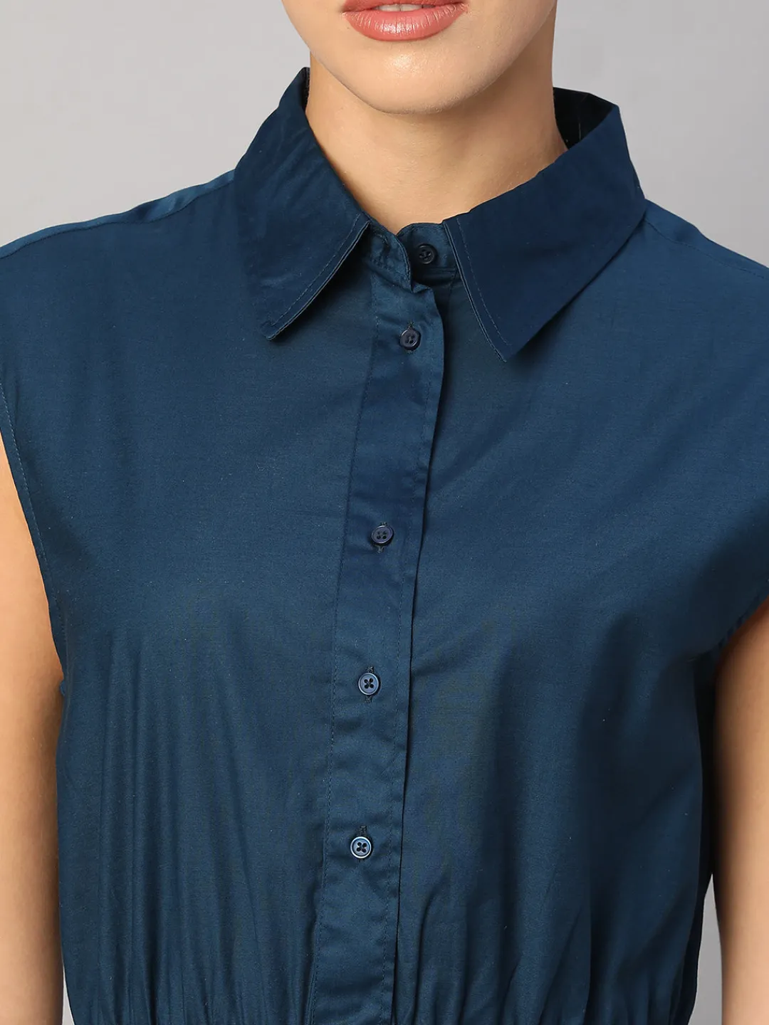 Women Cottonworld Dresses^Women's 100% Cotton Regular Fit Dress