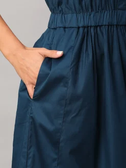 Women Cottonworld Dresses^Women's 100% Cotton Regular Fit Dress