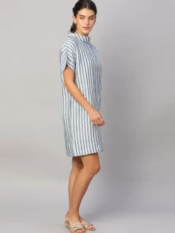 Women Cottonworld Dresses | Dresses^Women's 100% Linen Regular Fit Dress