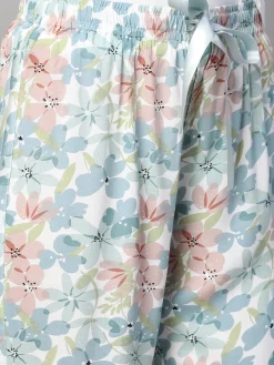 Women Cottonworld Loungewear^Women's 100% Viscose Regular Fit Pyjama