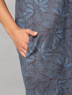 Women Cottonworld Dresses^Women's Cotton Flax Regular Fit Dress