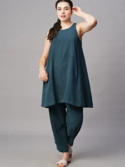 Women Cottonworld Trousers | Womens Co-Ord Sets^Women's Cotton Regular Fit Pant