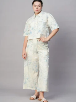 Women Cottonworld Culottes | Womens Co-Ord Sets^Women's Cotton Regular Fit Culotte