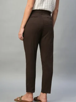 Women Cottonworld Trousers^Women's Cotton Lycra Regular Fit Pant
