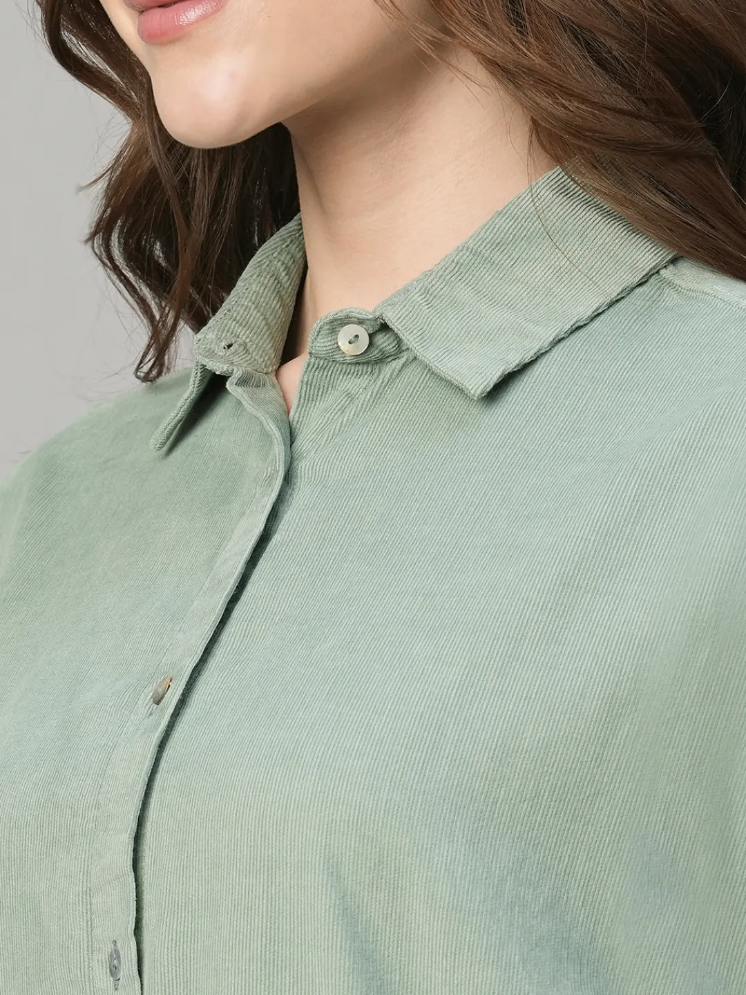 Women Cottonworld Dresses^Women's Corduroy 100% Cotton Boxy Fit Dress