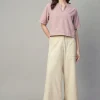 Women Cottonworld Culottes^Women's Corduroy 100% Cotton Regular Fit Culotte