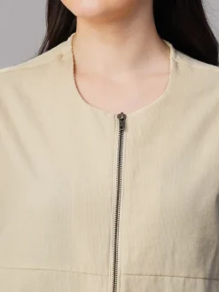 Women Cottonworld Jackets^Women's Corduroy 100% Cotton Boxy Fit Jacket