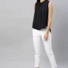 Women Cottonworld Trousers^Women's Cotton Lycra Regular Fit Pant