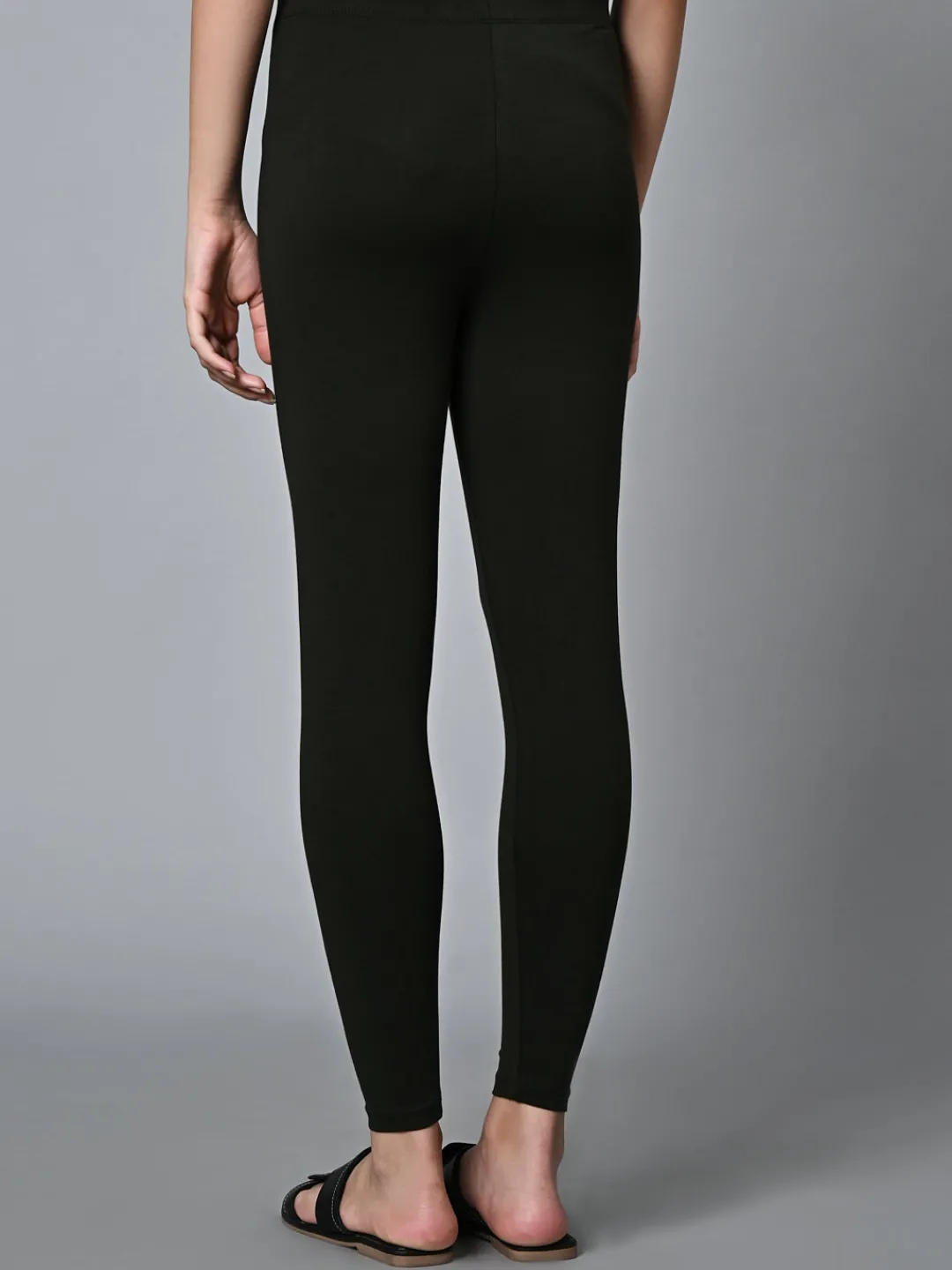 Women Cottonworld Leggings^Women's Cotton Elastane Slim Fit Knit Tights