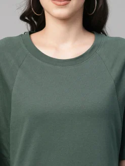 Women Cottonworld Dresses^Women's Cotton Loose Fit Knit Dress