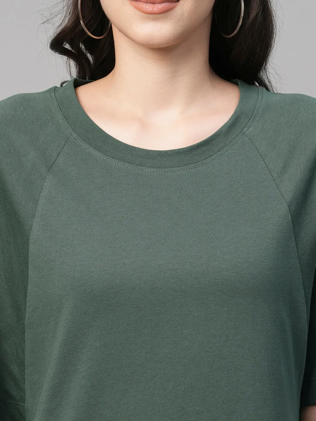 Women Cottonworld Dresses^Women's Cotton Loose Fit Knit Dress