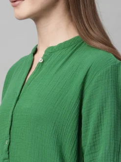 Women Cottonworld Womens Co-Ord Sets^Women's Cotton Regular Fit Kurta