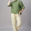 Women Cottonworld Tops & Shirts | Tops & Shirts^Women's Linen Boxy Fit Blouse