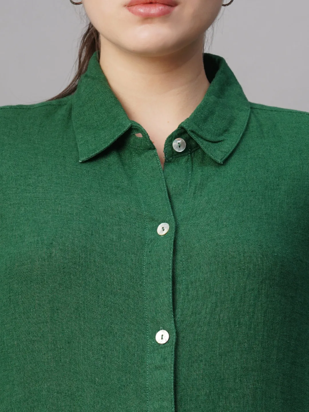 Women Cottonworld Dresses | Dresses^Women's Linen Viscose Regular Fit Dress