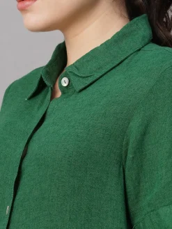 Women Cottonworld Dresses | Dresses^Women's Linen Viscose Regular Fit Dress