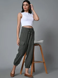 Women Cottonworld Trousers^Women's Cotton Jogger Pant