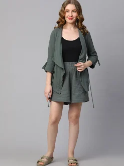 Women Cottonworld Jackets^Women's Cotton Regular Fit Jacket