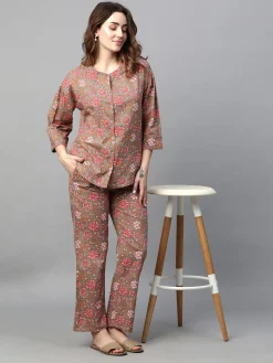 Women Cottonworld Loungewear^Women's Cotton Regular Fit Pyjama