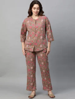 Women Cottonworld Loungewear^Women's Cotton Regular Fit Pyjama