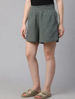Women Cottonworld Shorts^Women's Cotton Regular Fit Shorts