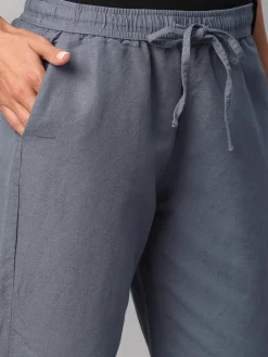 Women Cottonworld Pants | Pants^Women's Linen Cotton Regular Fit Pant