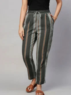Women Cottonworld Pants | Pants^Women's Linen Regular Fit Pant