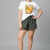 Women Cottonworld Shorts | Shorts^Women's Linen Viscose Regular Fit Shorts